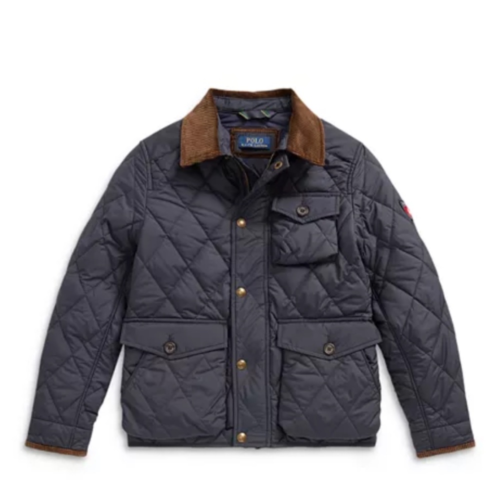 Polo Ralph Lauren Boys' Quilted Water Repellent Jacket